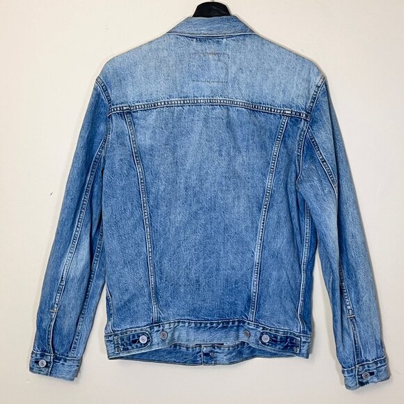 Levi's Trucker Denim Jacket - Men's Size M - Blue - Picture 5 of 11